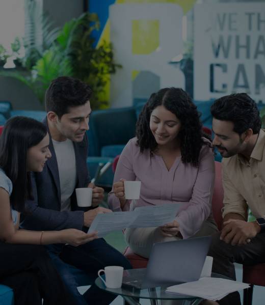 video-indian-employees-sitting-chair-discussing-project-working-together-pro-video